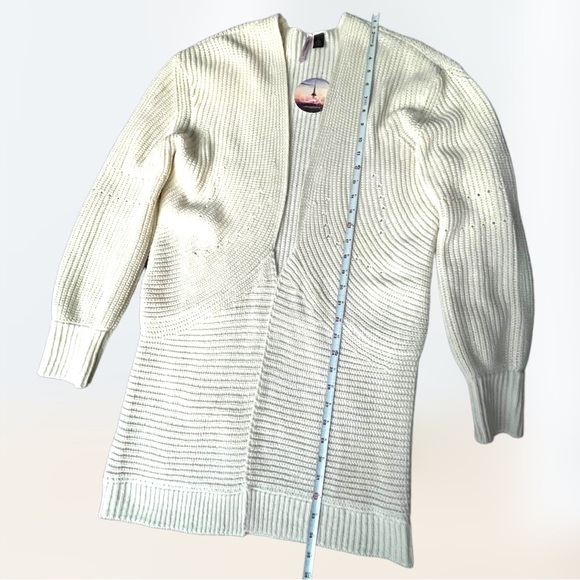 Love by Design Cream Knit Cardigan - Picture 3 of 13